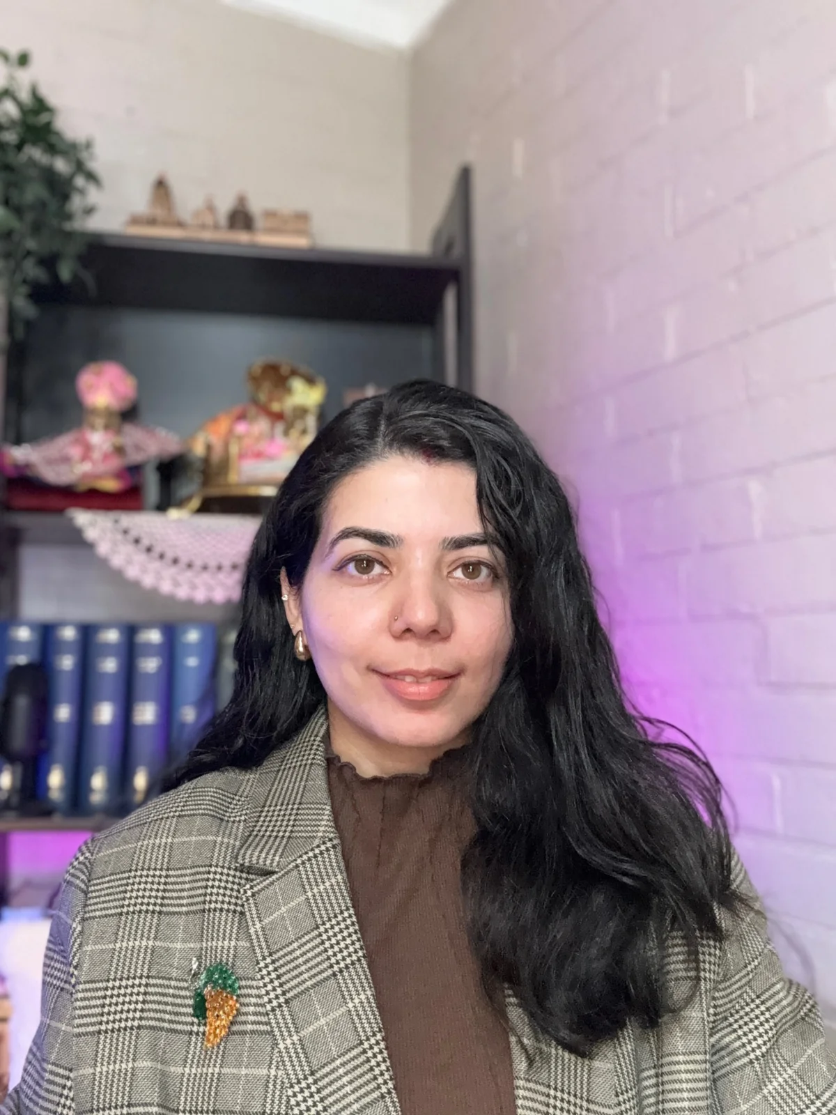 Portrait of Vijaylakshmi Sharma